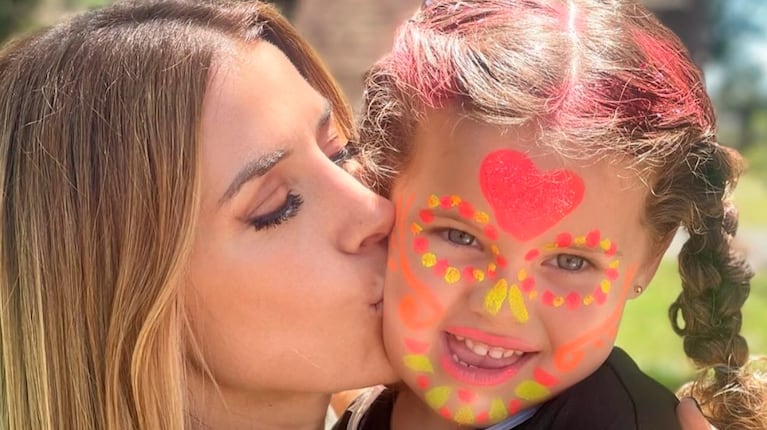 Mariana Brey le dedicó un conmovedor posteo a su hija Juana por sus cinco años: “Viniste a sacudirme fuerte”