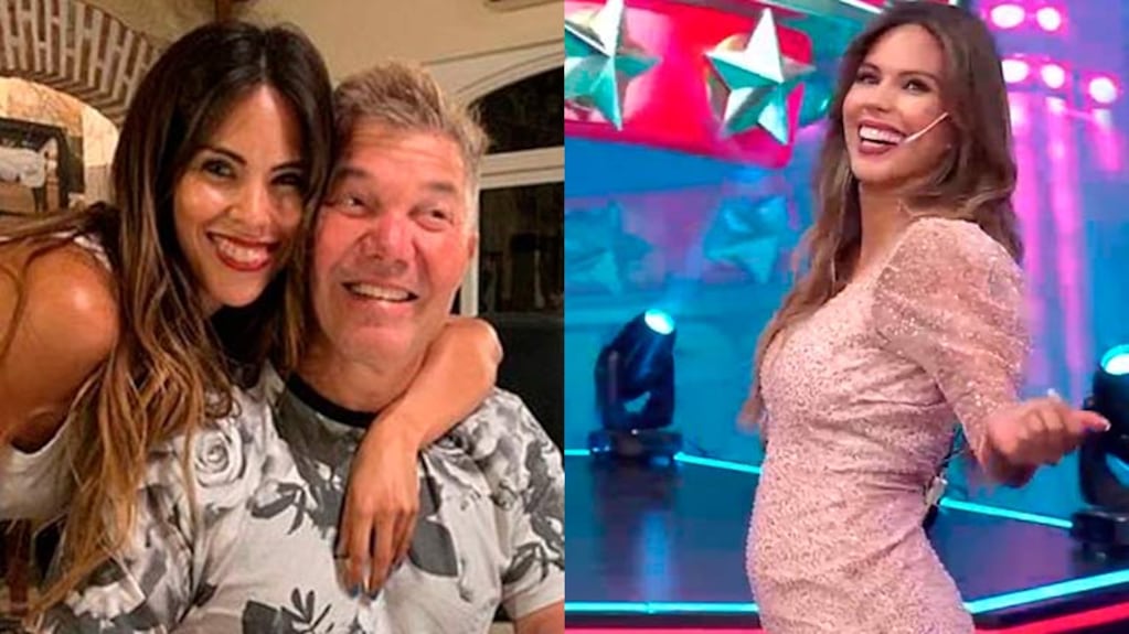 Barby Franco mostró su pancita de embarazada en La noche del domingo