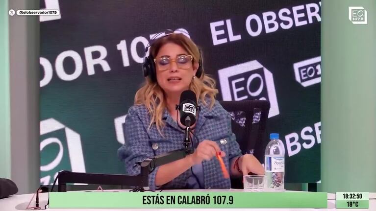 Mariana Nannis habló de su relación actual con Alex Caniggia