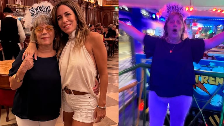 Las fotos de la despedida de soltera de Rosita, la mamá de Sandra Borghi