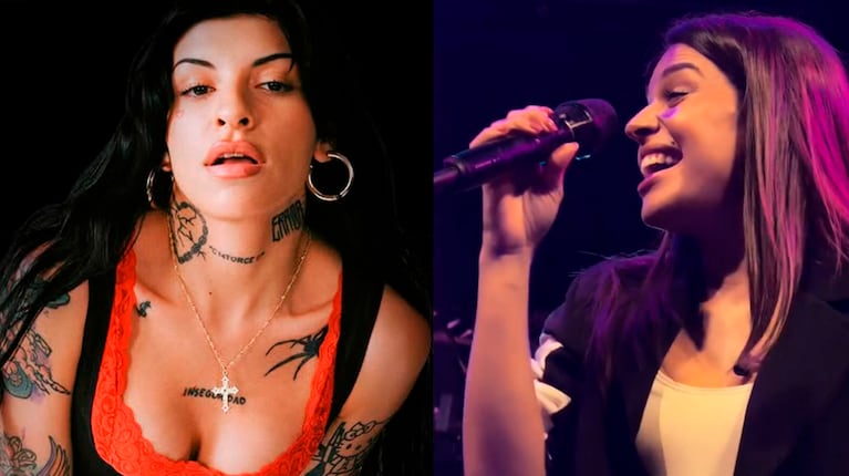 Así reaccionó Cazzu a la versión de “Con otra” de Euge Quevedo