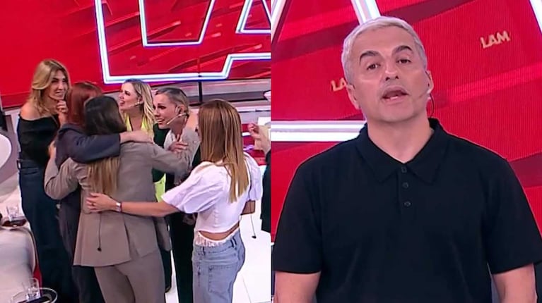 Sorpresa en LAM: Ángel de Brito reveló el embarazo de una angelita en vivo