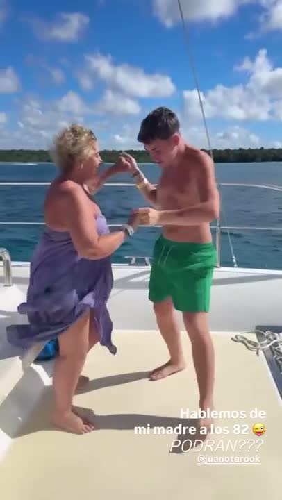 Así baila la mamá de Flor Peña a los 82 años: el imperdible video