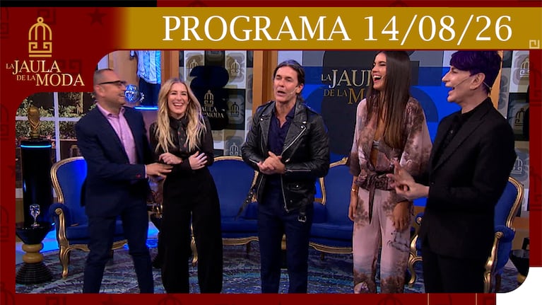 LA JAULA DE LA MODA - Programa del 14/08/26 EL TOP FIVE DE SEMANA CON LOS LOOKS MÁS POLÉMICOS