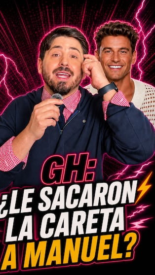 A Manuel se le cayó la careta