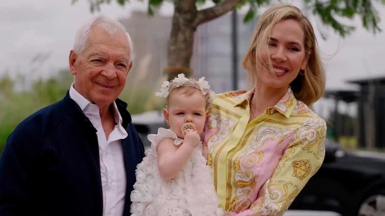 El espectacular video del bautismo de Kahlo, la hija de Eduardo Costantini y Elina Fernández