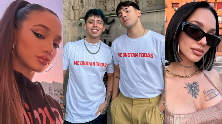 Luck Ra y Rusherking anunciaron el lanzamiento de su canción “Me gustan todas”: la reacción de sus novias