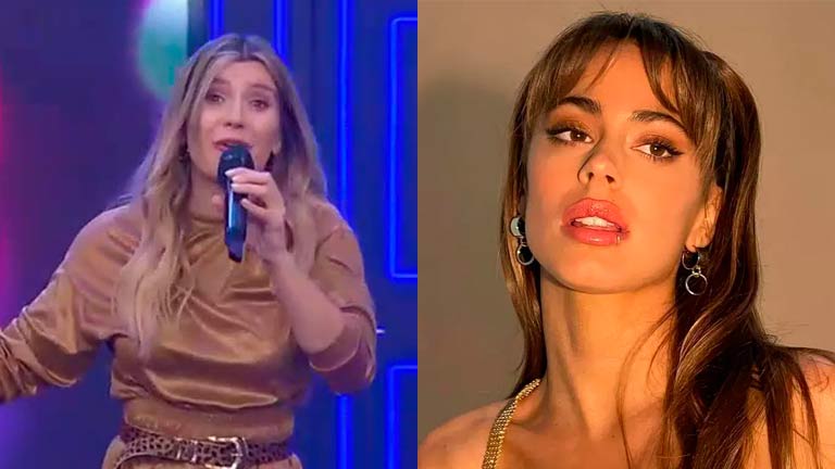 Laurita Fernández presentó a las dobles de Tini Stoessel en Bienvenidos a Bordo