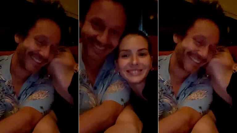 El pícaro video de China Suárez, a los besos con Benjamín Vicuña
