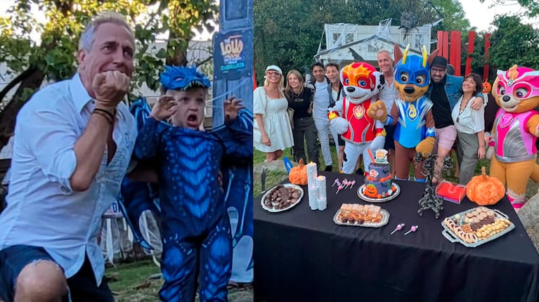 Mirko, el hijo de Marley, cumplió 6 años y lo celebró con una fiesta temática