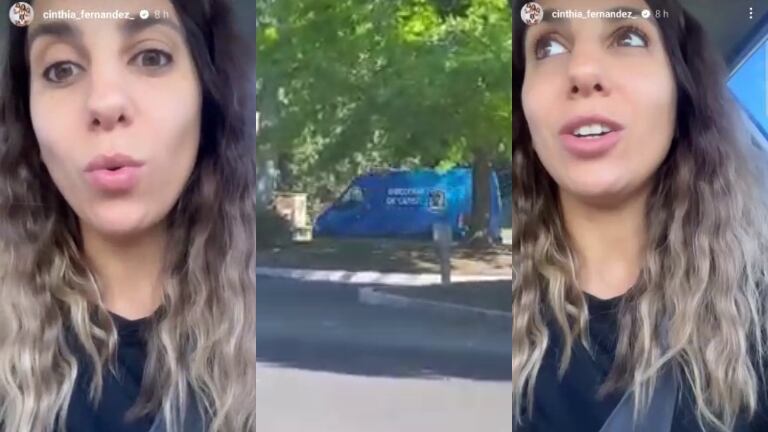 Cinthia Fernández, furiosa después de que entraran a robar en su country privado: "Ya no se puede vivir tranquilo en ningún lugar"