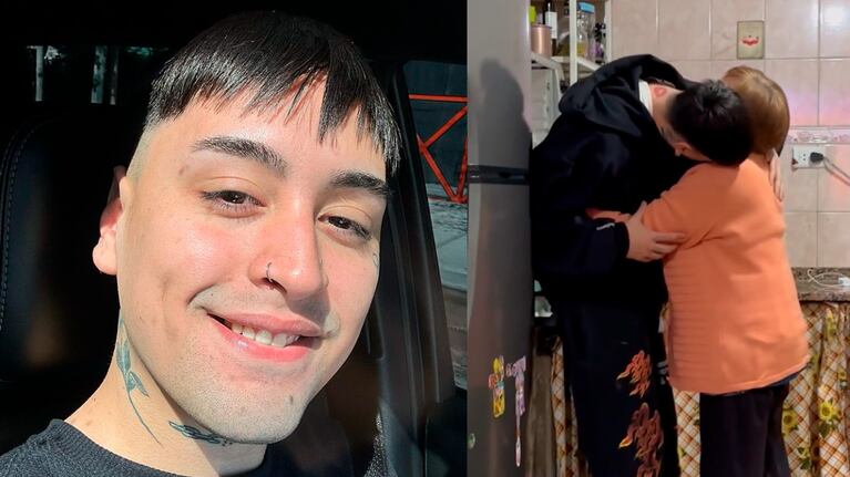 ¡Qué emoción! Tiago PZK se reencontró con su abuela: el conmovedor video de su abrazo