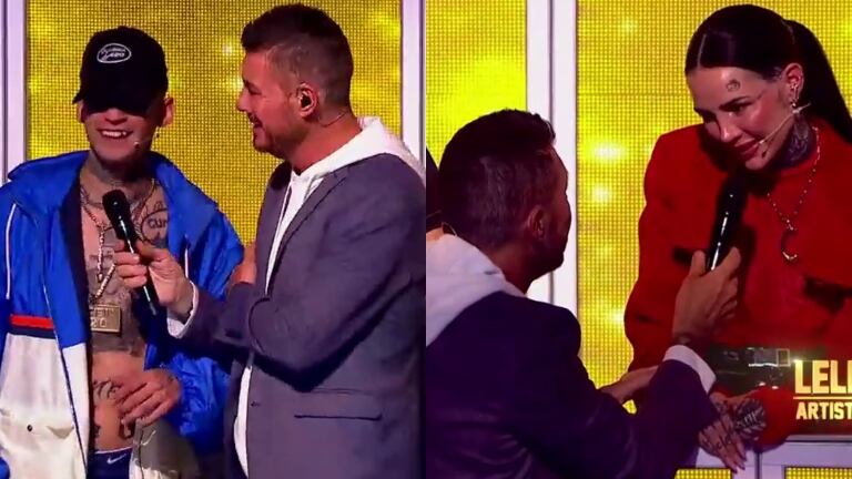 L-Gante no dudó en mandar al frente a Cande Tinelli y opinó del talento de Marcelo para el baile: "Tu hija me dijo que eras de hierro" 