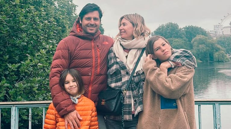 Así es la nueva vida de Dolores Barreiro en Inglaterra con su novio y sus dos hijos más chicos