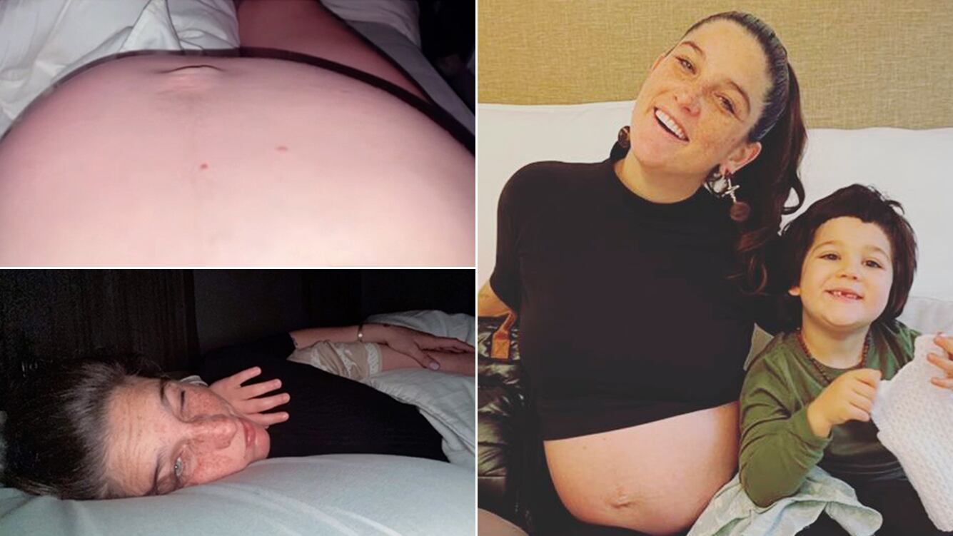 Juana Repetto cómo se mueve Belisario en su panza y lo comparó con Toribio: "Los amo mil"