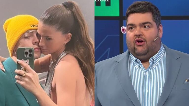 Divertido análisis de Barassi sobre la declaración de amor de la China a Rusherking en las redes: "Un poco fuerte, demasiado amor"