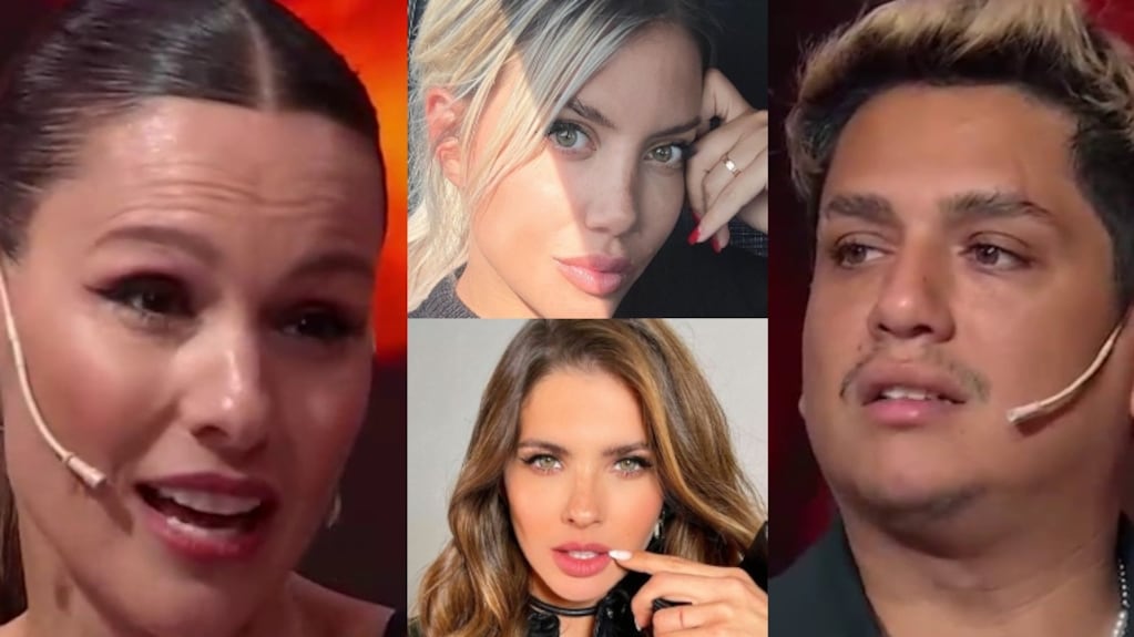 Pampita, irónica al preguntarle a Kenny Palacios por el posteo de Wanda Nara insultando a China Suárez 