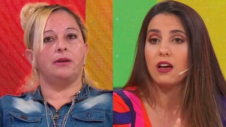 Cinthia Fernandez se cruzó con la mujer que se viralizó por su plan social