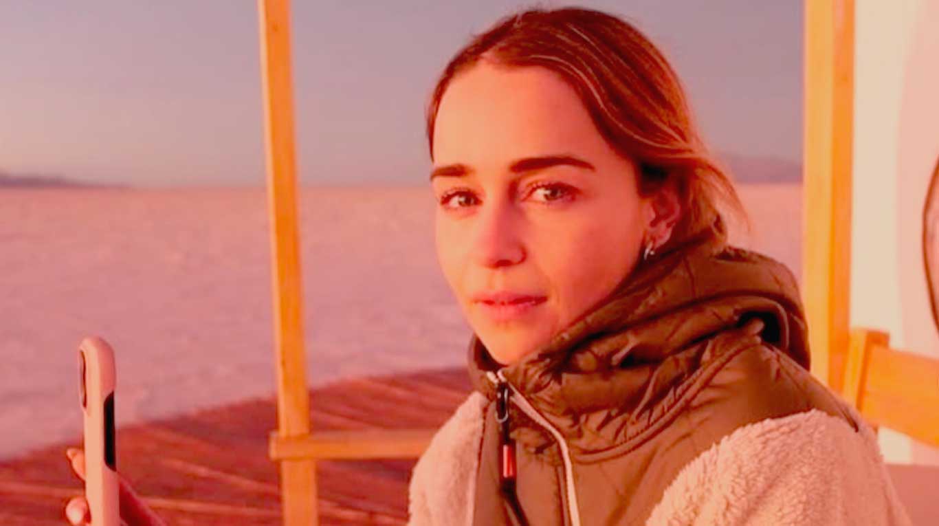 Emilia Clarke mostró cómo fue su paso por la Argentina