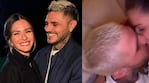 China Suárez y Mauro Icardi se mostraron a los besos: el video