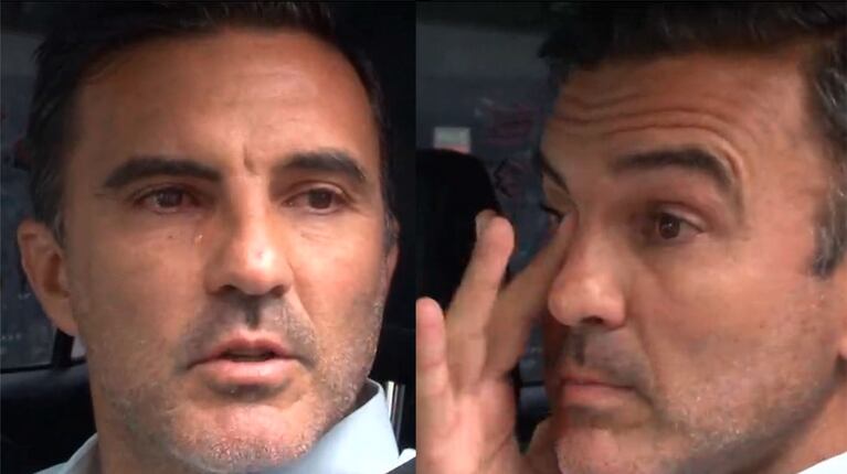 Fabián Cubero quebró en llanto y respaldó a Mica Viciconte frente a Nicole Neumann: “Me cansó la situación”