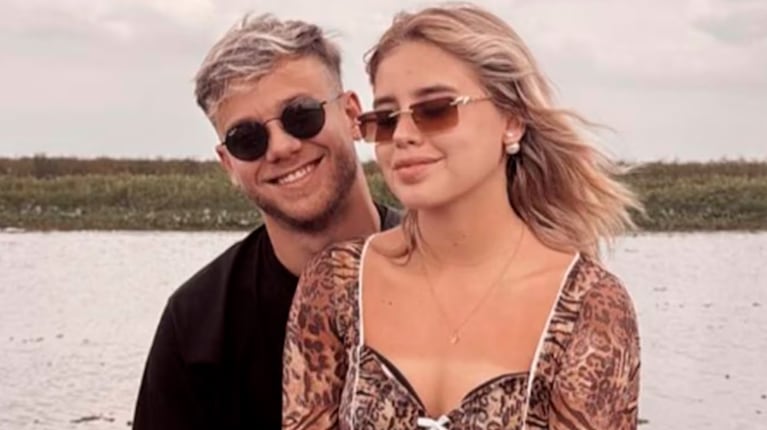 Nacho Castañares le hizo un striptease a Coti Romero por sus 7 meses juntos: el video