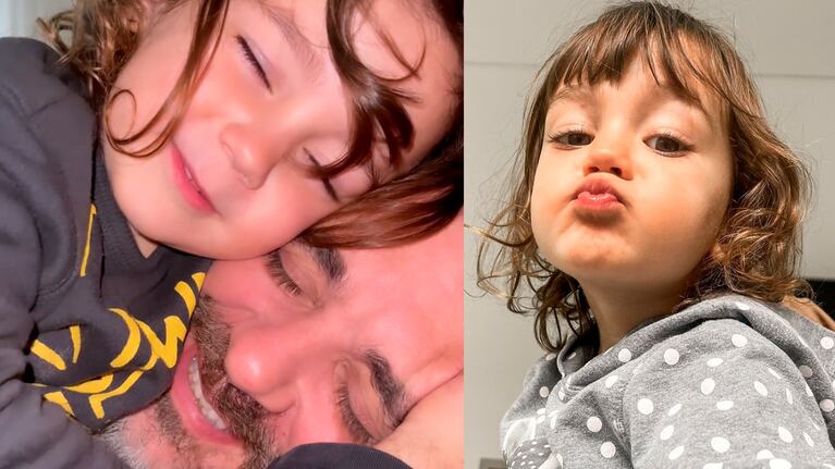 Imperdible: Filipa, la hija de Paula Chaves y Pedro Alfonso le dedicó todo su amor a su papá con un video
