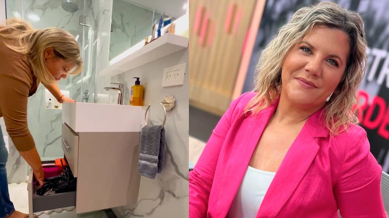 Dominique Metzger mostró cómo avanza la refacción de su nueva casa de estilo minimalista: las fotos
