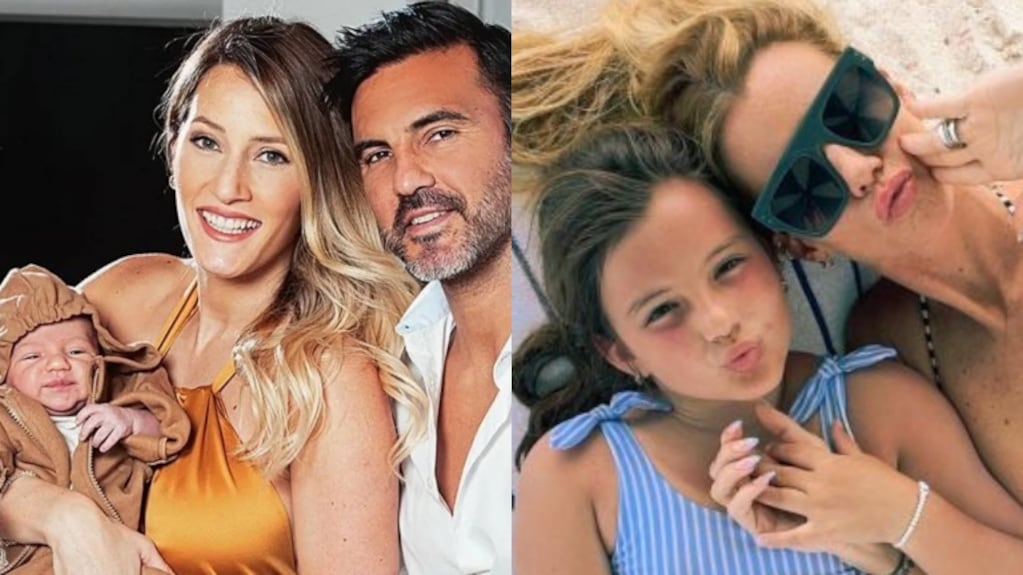 Mica Viciconte mostró el increíble parecido de Luca con Sienna, la hija de Fabián Cubero y Nicole Neumann