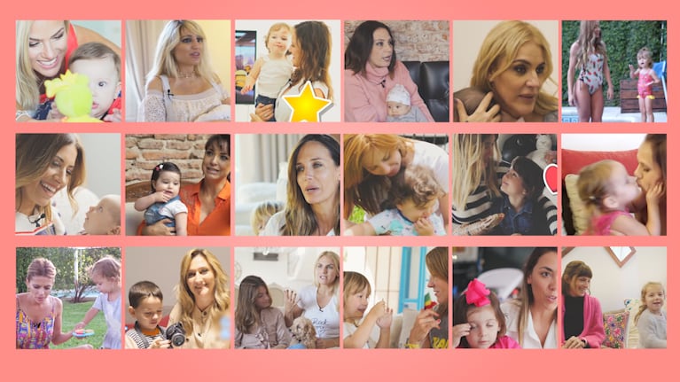 Feliz Día de la Madre, especial #ExpertxsEnPañales: mirá el video con 18 famosas y sus historias de maternidad