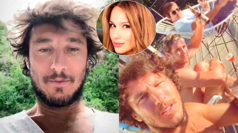 El viaje de Pico Mónaco con amigos, tras su separación de Pampita