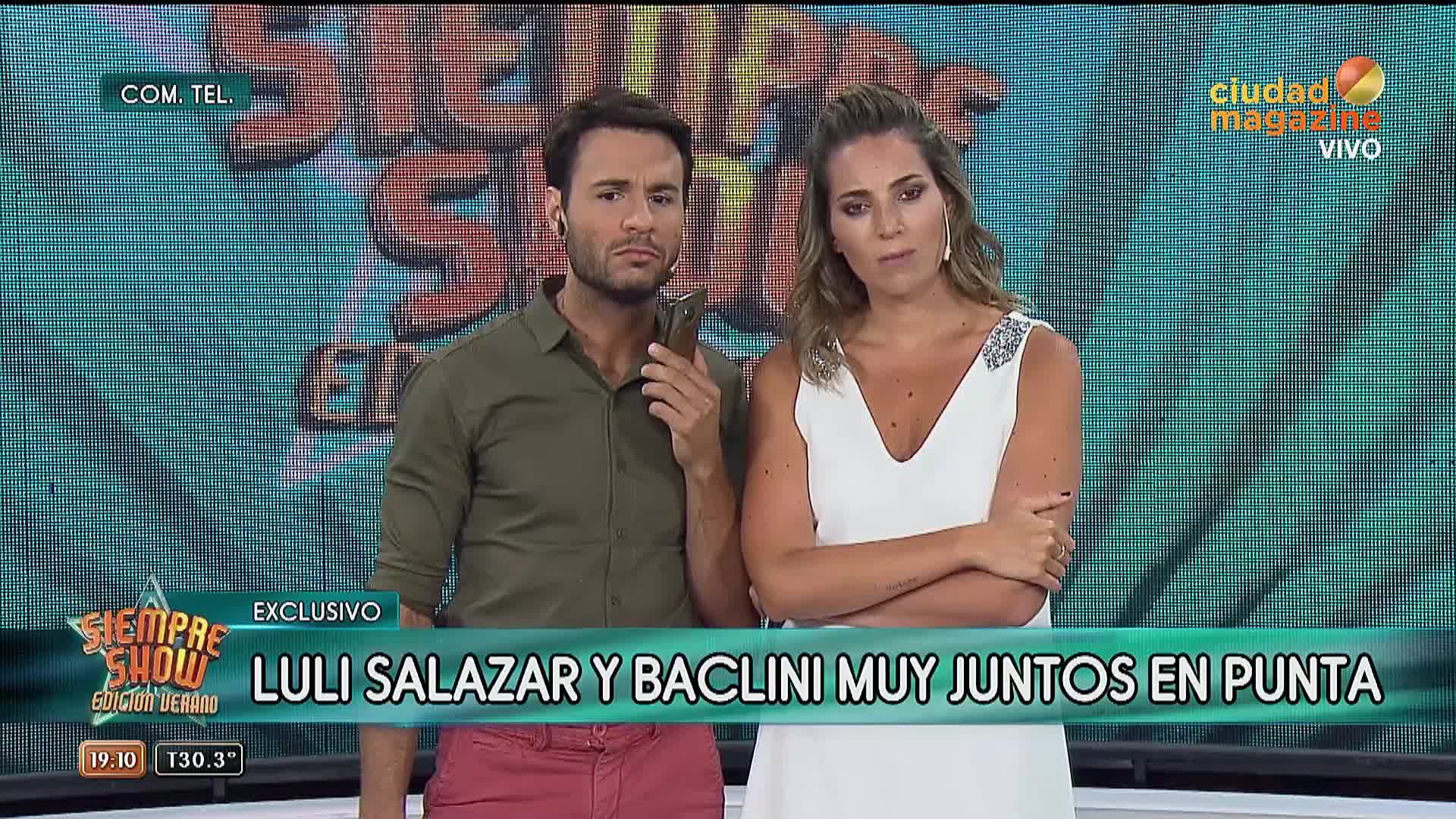 Luciana Salazar reveló en Siempre Show el pacto íntimo que hizo con Baclini en Punta del Este