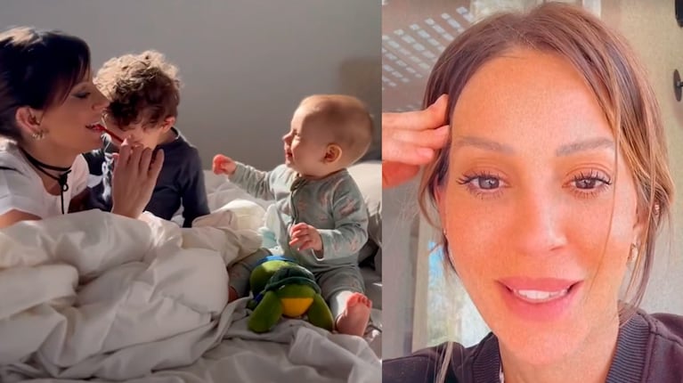 Noelia Marzol, que tiene dos hijos pequeños, dice que la maternidad es una pesadilla