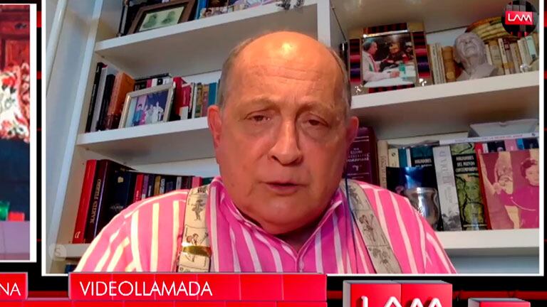 Chiche Gelblung, desde la cuarentena: "Les reclamo a mis hijos que no se olviden que estamos acá"