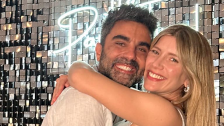 Laurita Fernández le organizó un divertido festejo de cumple a su novio Peluca Brusca: todas las imágenes