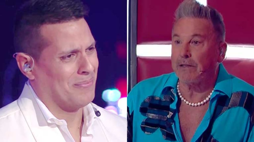 Ricardo Montaner hizo quebrar a un participante de La Voz Argentina con sus comentarios