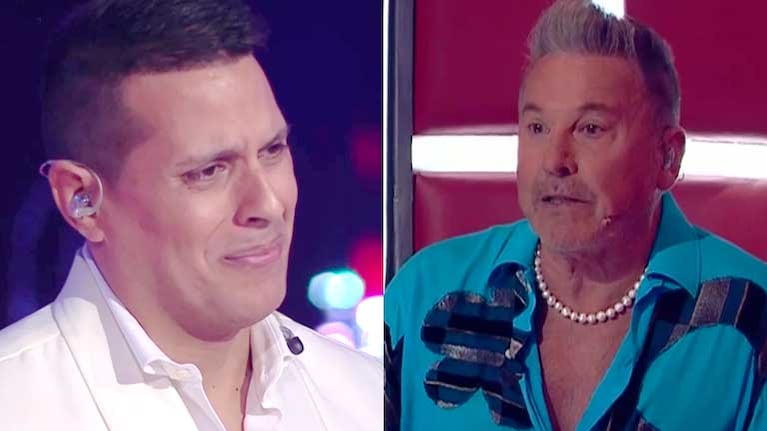 Ricardo Montaner hizo quebrar a un participante de La Voz Argentina con sus comentarios