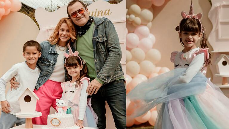 El dulce festejo de cumpleaños de la hija de Vanina Escudero y Álvaro Navia