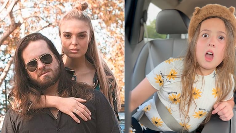 Tripa y Flor Otero llevaron de sorpresa a su hija Nina a Disney: la emotiva reacción Nina
