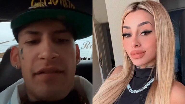 L-Gante le hizo frente a los trascendidos de crisis con Tamara Báez después del video con su bailarina