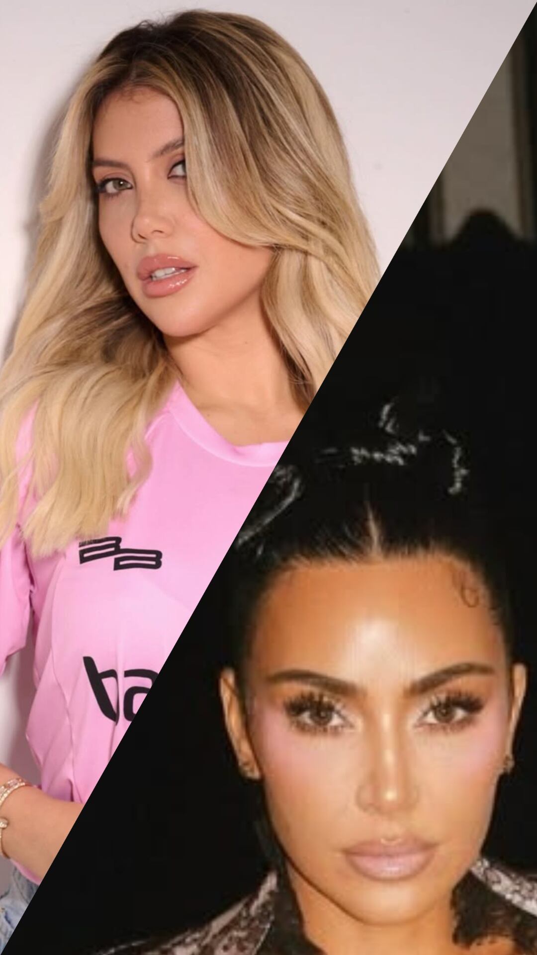 Kim Kardashian le respondió a Wanda Nara en pleno divorcio: su consejo para ganar