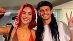 El momento en que Flor Vigna le regaló a Oliver Tree su campera multicolor, que sobrevivió intacta al accidente