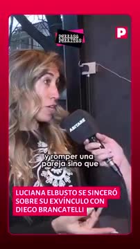 Luciana Elbusto reapareció y dio detalles de sus encuentros íntimos con Brancatelli: “No fui un polvo de una vez” 