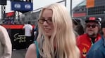 Anya Taylor-Joy mostró su argentinidad en la Fórmula 1 y su reacción se hizo viral