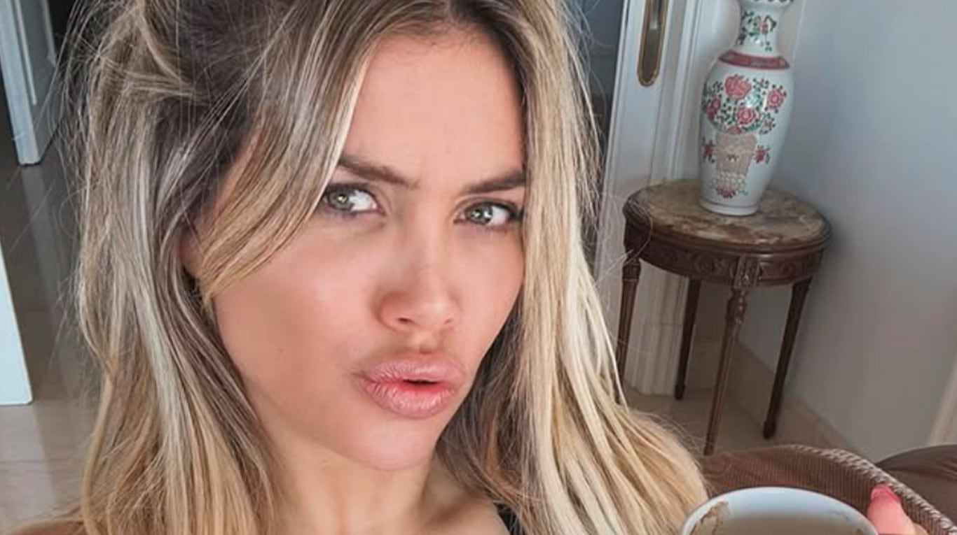 Así luce Wanda Nara en una prenda XS tras sus múltiples cirugías estéticas