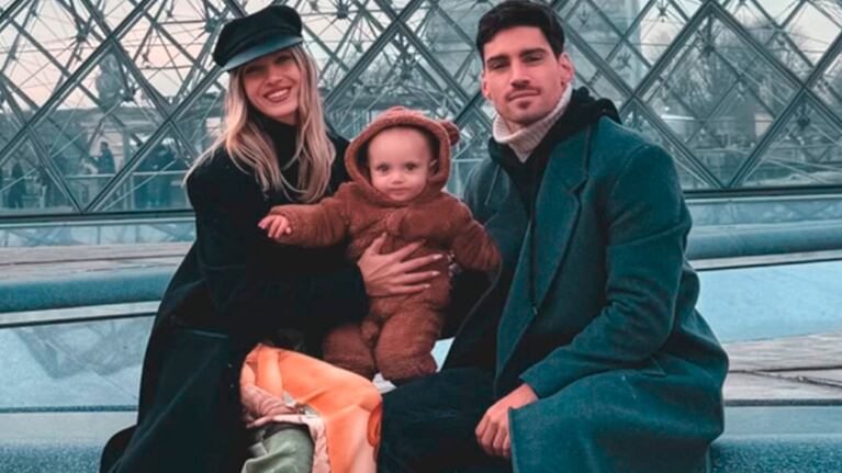 Vita, la hija de Cande Ruggeri, se vistió de osita para pasear por París: el video más tierno