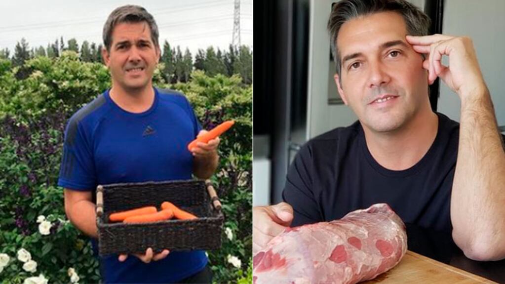 Franco Mercuriali y la nueva habilidad que adquirió en cuarentena: "Aprendí a hacer asado"