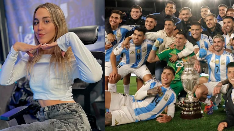 Quién es Florencia Chiusano, la chica que creó el hit de la Selección Argentina y lo cantó en el Monumental