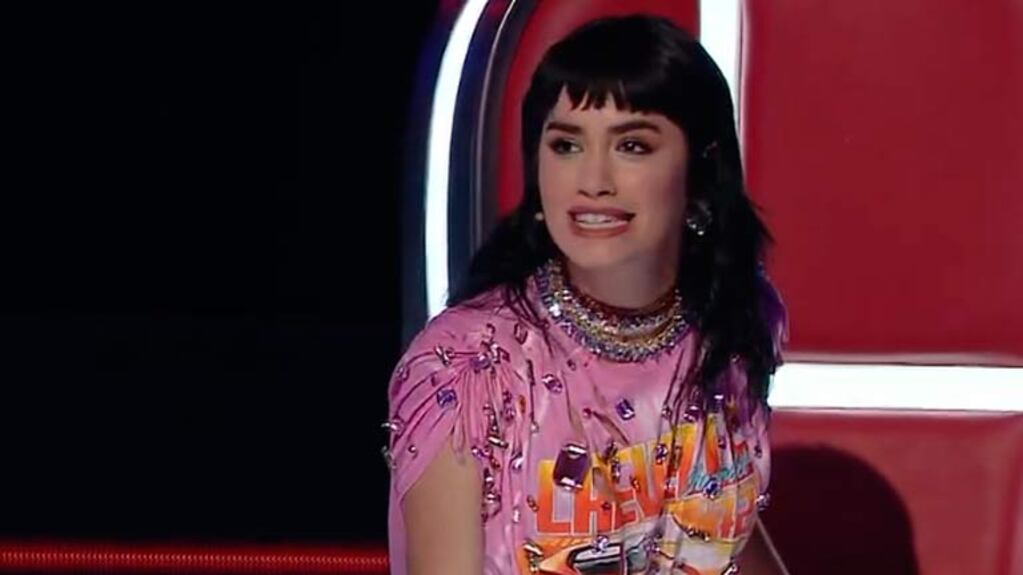 La reacción de Lali Espósito ante un divertido inconveniente técnico en La Voz Argentina