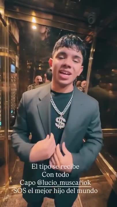 Lucio, el hijo de José María Muscari, terminó el secundario: el emocionante festejo y el anuncio sobre su futuro